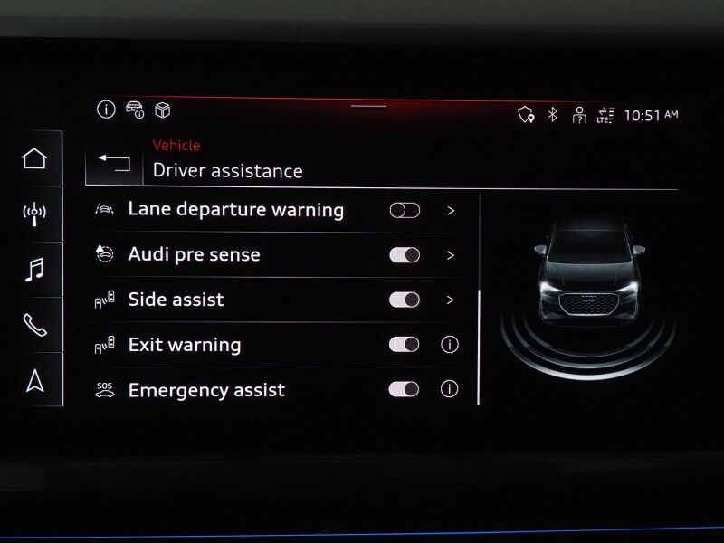 2022 Audi Q4 Sportback e-tron Premium Plus 50 Quattro *S-LINE PLUS PKG, TECHNOLOGY PKG, NAVIGATION, VIRTUAL COCKPIT, ADAPTIVE CRUISE, SAFETY ALERTS, PANO MOONROOF, LEATHER, HEATED SEATS/STEERING, SONOS AUDIO, WIRELESS CHARGING, ANDROID & APPLE Round Rock TX