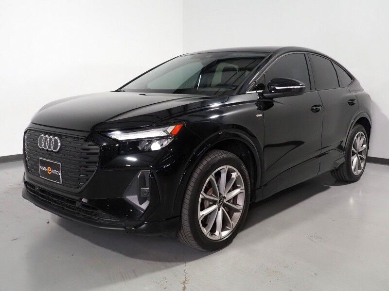 2022 Audi Q4 Sportback e-tron Premium Plus 50 Quattro *S-LINE PLUS PKG, TECHNOLOGY PKG, NAVIGATION, VIRTUAL COCKPIT, ADAPTIVE CRUISE, SAFETY ALERTS, PANO MOONROOF, LEATHER, HEATED SEATS/STEERING, SONOS AUDIO, WIRELESS CHARGING, ANDROID & APPLE Round Rock TX