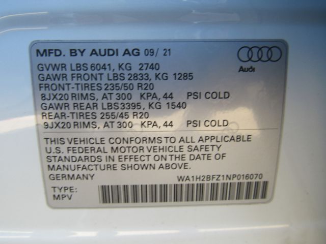 2022 Audi Q4 e-tron Premium Plus 50 quattro Plano TX