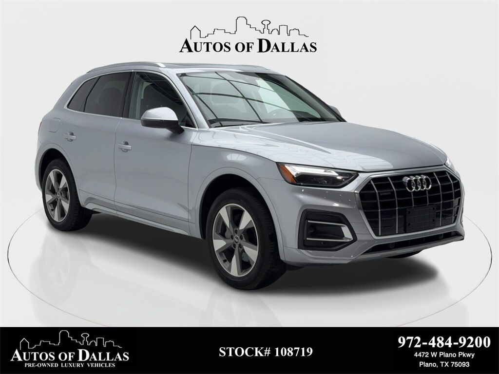 2022 Audi Q5 40 Premium CAM,PANO,HTD STS,BLIND SPOT Plano TX