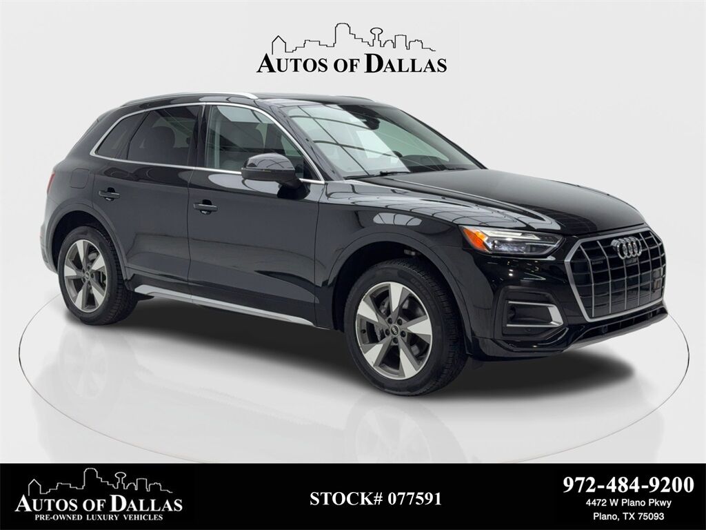 2022 Audi Q5 40 Premium Plus CAM,PANO,HTD STS,BLIND SPOT,19&quot; WL Plano TX