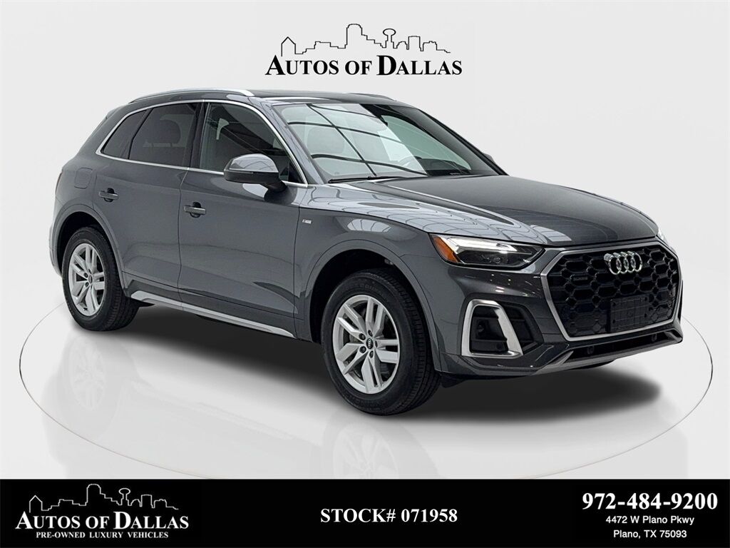 2022 Audi Q5 45 S line Premium CAM,PANO,HTD STS,BLIND SPOT Plano TX