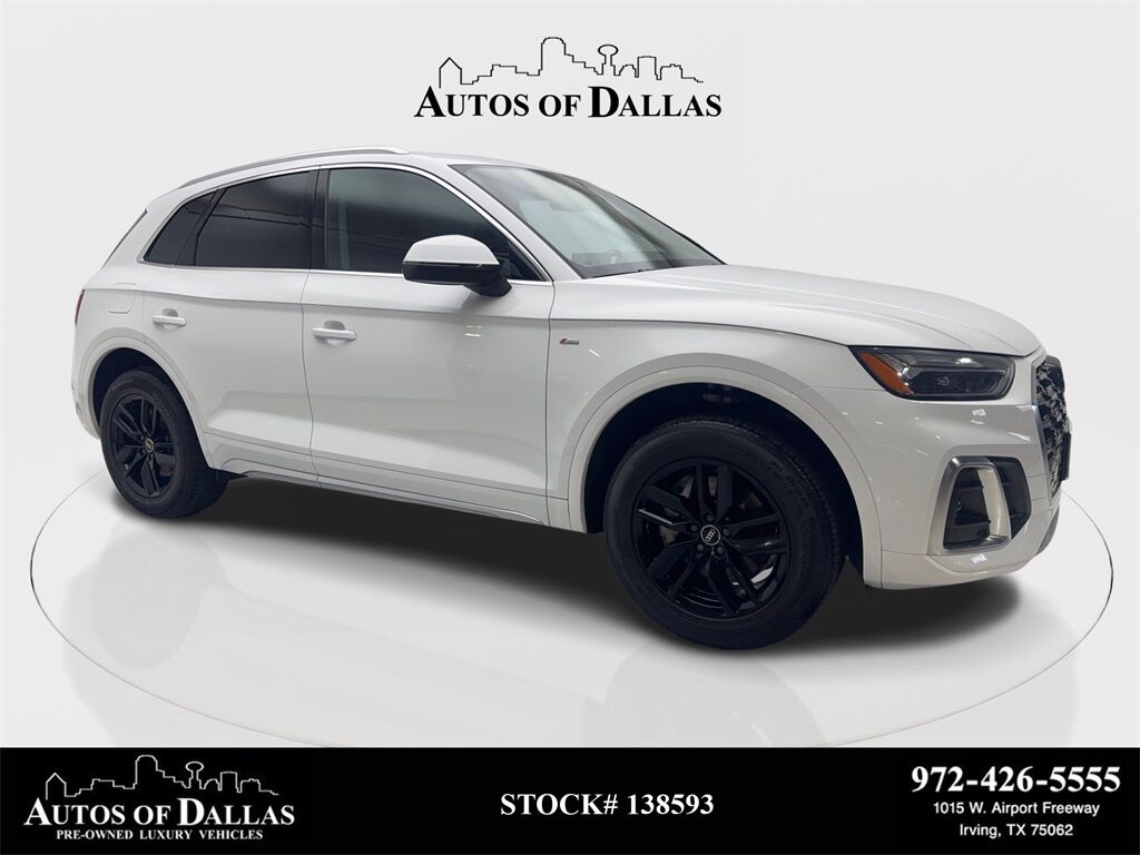 2022 Audi Q5 45 S line Premium CAM,PANO,HTD STS,BLIND SPOT Irving TX