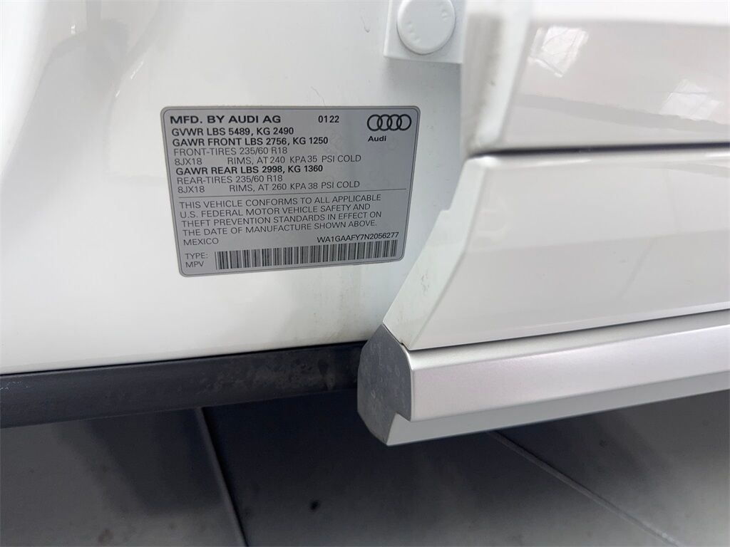2022 Audi Q5 45 S line Premium CAM,PANO,HTD STS,BLIND SPOT Irving TX