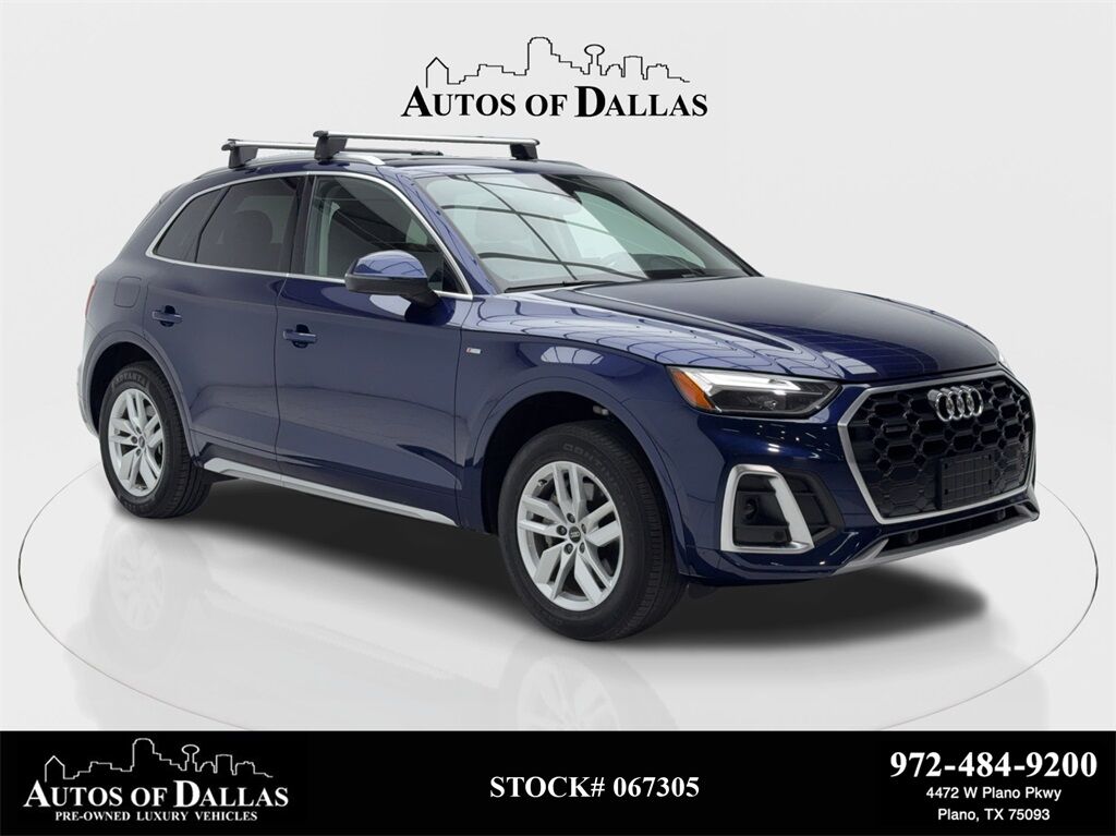 2022 Audi Q5 45 S line Premium CAM,PANO,HTD STS,BLIND SPOT,18&quot; Plano TX