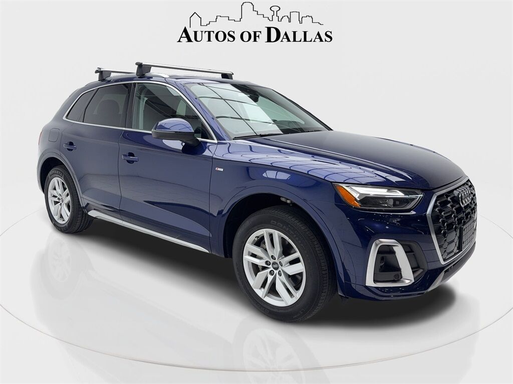 2022 Audi Q5 45 S line Premium CAM,PANO,HTD STS,BLIND SPOT,18&quot; Plano TX