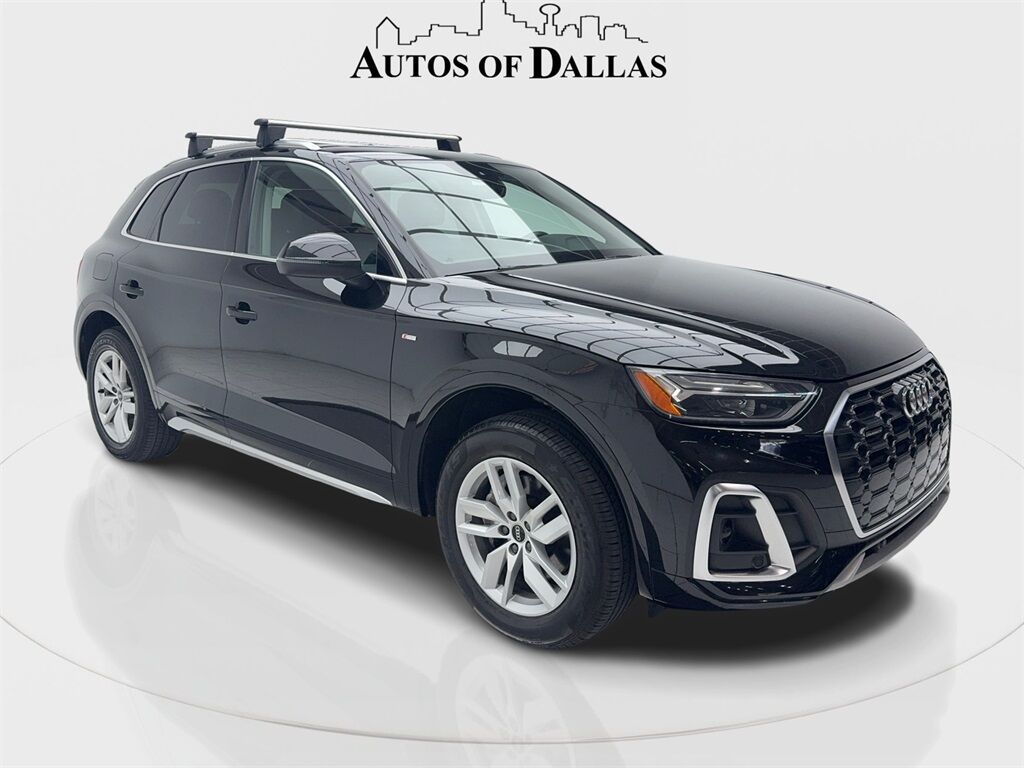 2022 Audi Q5 45 S line Premium CAM,PANO,HTD STS,BLIND SPOT,19&quot; Plano TX