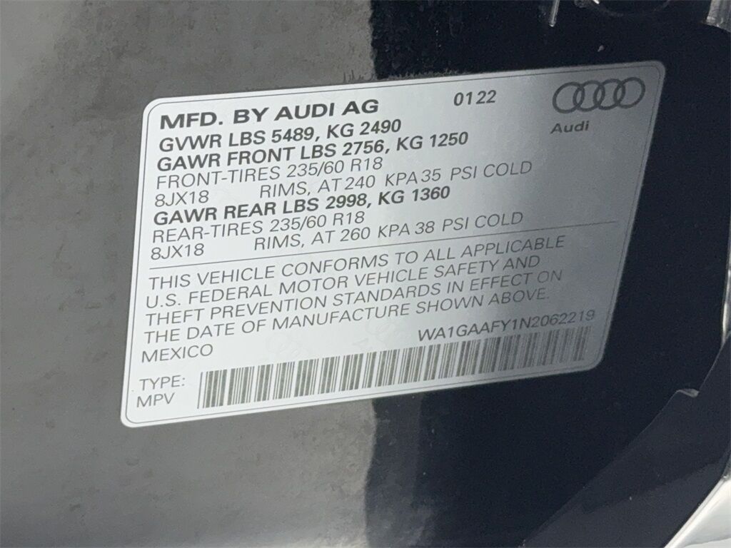 2022 Audi Q5 45 S line Premium CAM,PANO,HTD STS,BLIND SPOT,19&quot; Plano TX