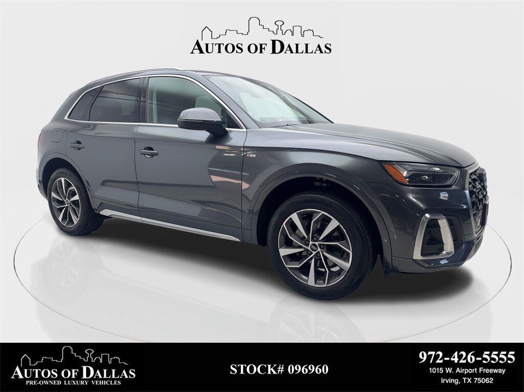 2022 Audi Q5 45 S line Premium CAM,PANO,HTD STS,BLIND SPOT,19&quot; Irving TX