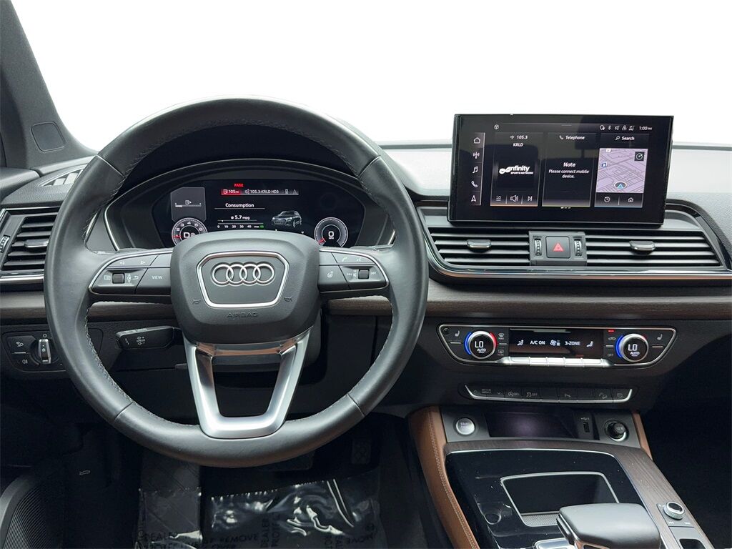 2022 Audi Q5 45 S line Premium CAM,PANO,HTD STS,BLIND SPOT,20&quot; Plano TX