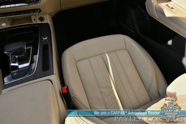 2022 Audi Q5 Premium Plus / AWD / Power & Heated Leather Seats / Sunroof / Apple CarPlay & Android Auto / 360 Back Up Camera / Keyless Entry & Start / Roof Rack / Power Liftgate / 1-Owner Anchorage AK