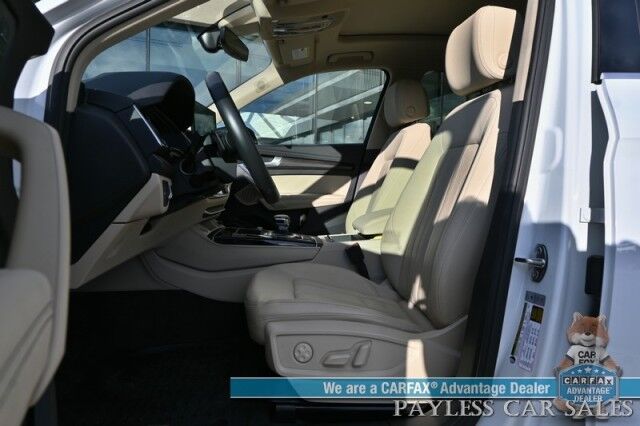 2022 Audi Q5 Premium Plus / AWD / Power & Heated Leather Seats / Sunroof / Apple CarPlay & Android Auto / 360 Back Up Camera / Keyless Entry & Start / Roof Rack / Power Liftgate / 1-Owner Anchorage AK