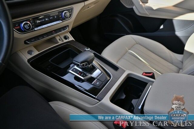 2022 Audi Q5 Premium Plus / AWD / Power & Heated Leather Seats / Sunroof / Apple CarPlay & Android Auto / 360 Back Up Camera / Keyless Entry & Start / Roof Rack / Power Liftgate / 1-Owner Anchorage AK