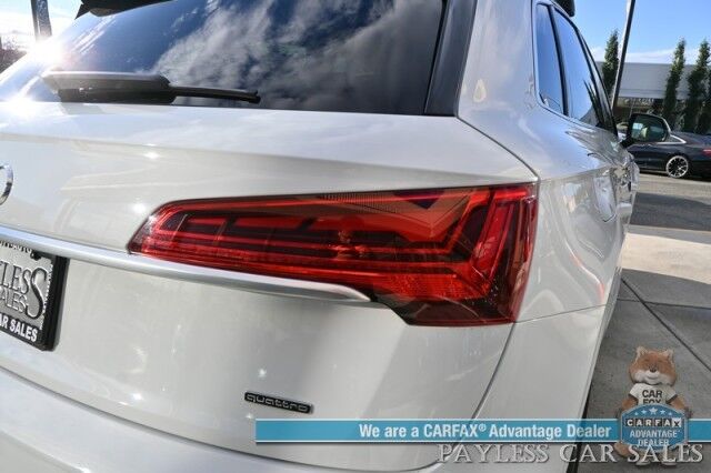 2022 Audi Q5 Premium Plus / AWD / Power & Heated Leather Seats / Sunroof / Apple CarPlay & Android Auto / 360 Back Up Camera / Keyless Entry & Start / Roof Rack / Power Liftgate / 1-Owner Anchorage AK