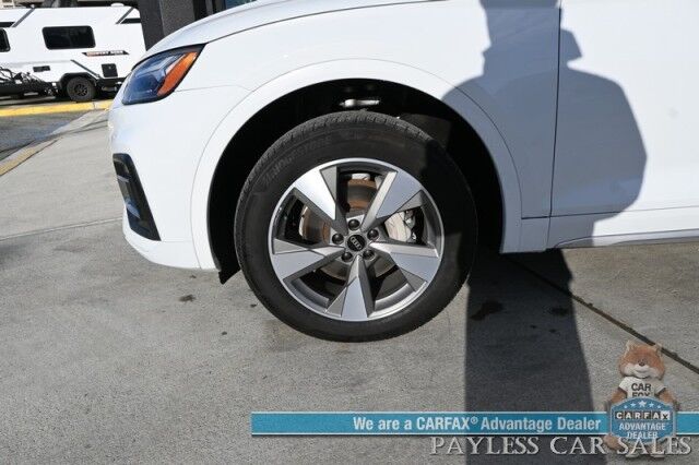 2022 Audi Q5 Premium Plus / AWD / Power & Heated Leather Seats / Sunroof / Apple CarPlay & Android Auto / 360 Back Up Camera / Keyless Entry & Start / Roof Rack / Power Liftgate / 1-Owner Anchorage AK