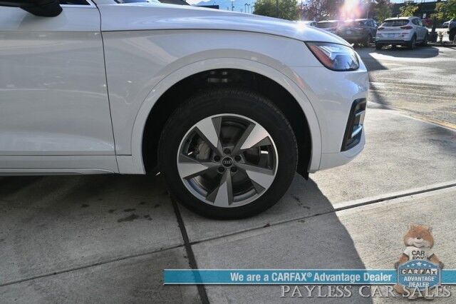 2022 Audi Q5 Premium Plus / AWD / Power & Heated Leather Seats / Sunroof / Apple CarPlay & Android Auto / 360 Back Up Camera / Keyless Entry & Start / Roof Rack / Power Liftgate / 1-Owner Anchorage AK