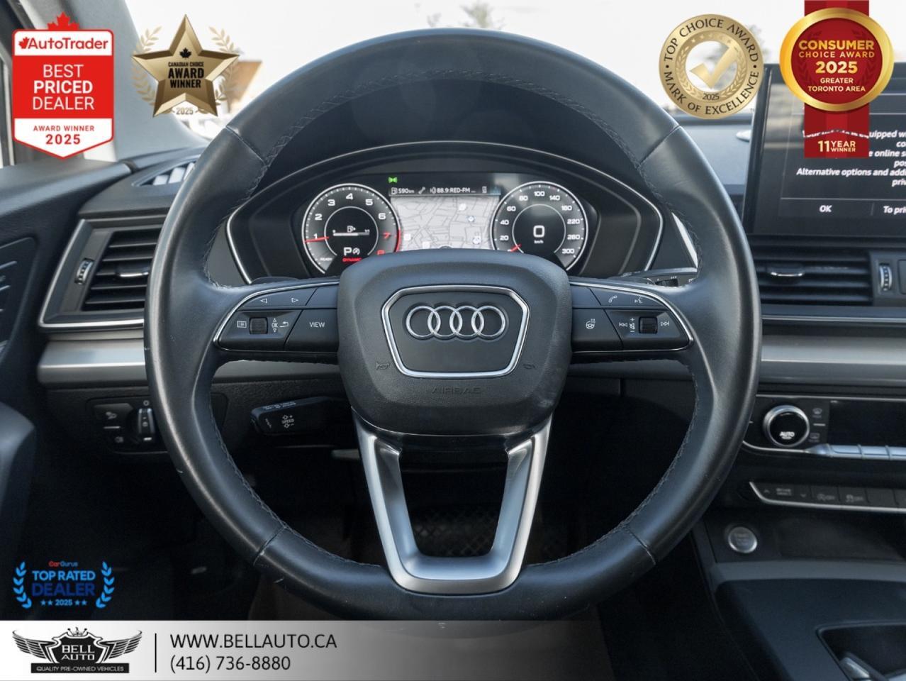 2022 Audi Q5 Progressiv NAVI B.CAM PANO LTHR NOACCIDENT Toronto ON