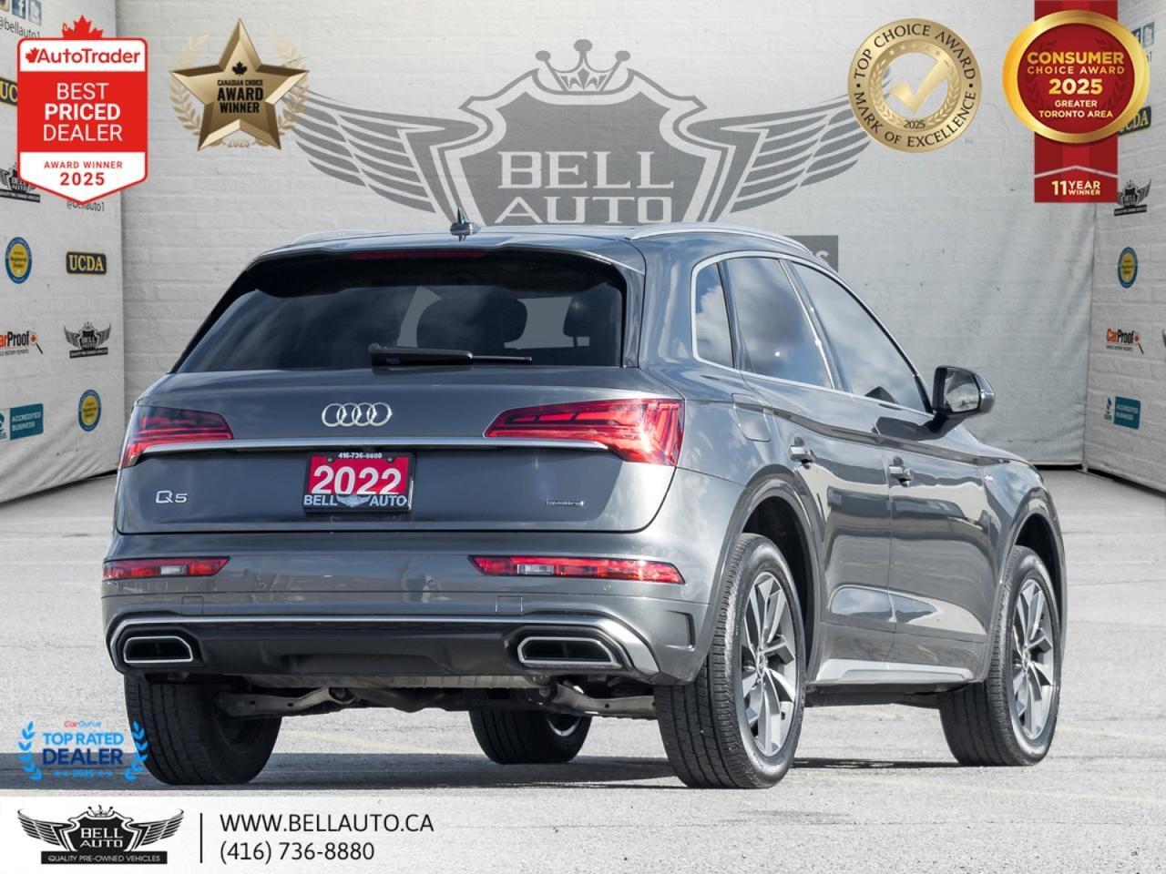2022 Audi Q5 Progressiv NAVI B.CAM PANO LTHR NOACCIDENT Toronto ON