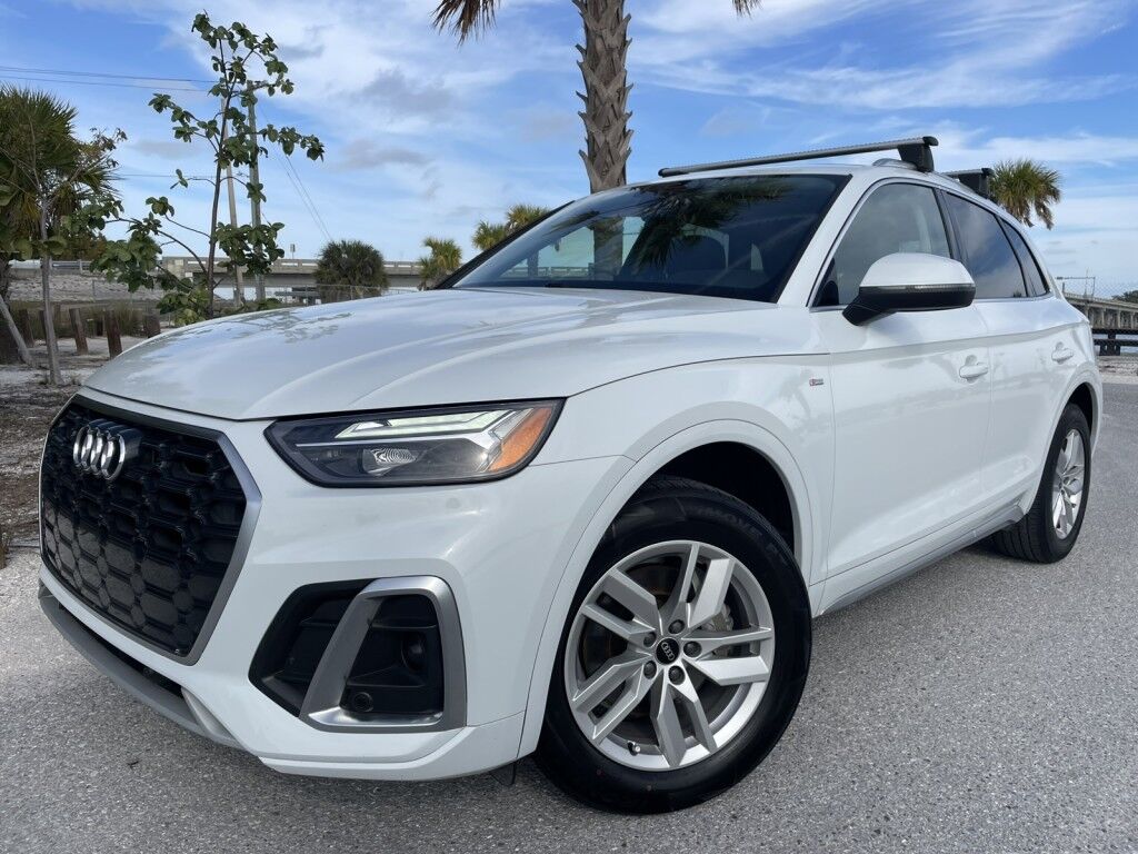 2022 Audi Q5 S LINE PREMIUM~1 OWNER~CLEAN CAR FAX~BLIND SPOT MONITOR~ONLINE FINANCE AND SHIPPING AVAILABLE!!!! Sarasota FL