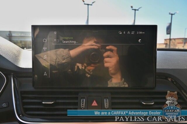 2022 Audi Q5 S line Premium Plus / AWD / Power Heated Leather Seats & Steering Wheel / Panoramic Sunroof / Adaptive Cruise / Lane Depart & Blind Spot / Apple CarPlay & Android Auto / Back Up Camera / 1-Owner Anchorage AK