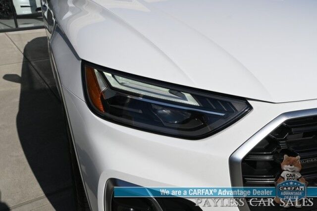 2022 Audi Q5 S line Premium Plus / AWD / Power Heated Leather Seats & Steering Wheel / Panoramic Sunroof / Adaptive Cruise / Lane Depart & Blind Spot / Apple CarPlay & Android Auto / Back Up Camera / 1-Owner Anchorage AK 2022 Audi Q5 S line Premium Plus / AWD / Power Heated Leather Seats & Steering Wheel / Panoramic Sunroof / Adaptive Cruise / Lane Depart & Blind Spot / Apple CarPlay & Android Auto / Back Up Camera / 1-Owner Anchorage AK