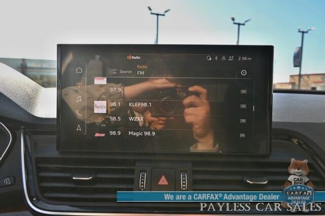 2022 Audi Q5 S line Premium Plus / AWD / Power Heated Leather Seats & Steering Wheel / Panoramic Sunroof / Adaptive Cruise / Lane Depart & Blind Spot / Apple CarPlay & Android Auto / Back Up Camera / 1-Owner Anchorage AK 2022 Audi Q5 S line Premium Plus / AWD / Power Heated Leather Seats & Steering Wheel / Panoramic Sunroof / Adaptive Cruise / Lane Depart & Blind Spot / Apple CarPlay & Android Auto / Back Up Camera / 1-Owner Anchorage AK