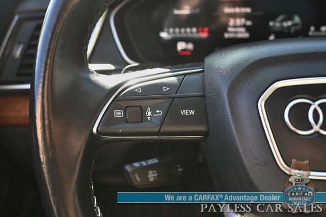 2022 Audi Q5 S line Premium Plus / AWD / Power Heated Leather Seats & Steering Wheel / Panoramic Sunroof / Adaptive Cruise / Lane Depart & Blind Spot / Apple CarPlay & Android Auto / Back Up Camera / 1-Owner Anchorage AK