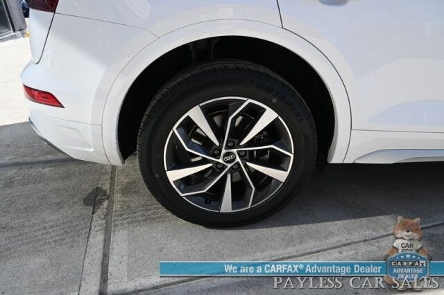 2022 Audi Q5 S line Premium Plus / AWD / Power Heated Leather Seats & Steering Wheel / Panoramic Sunroof / Adaptive Cruise / Lane Depart & Blind Spot / Apple CarPlay & Android Auto / Back Up Camera / 1-Owner Anchorage AK