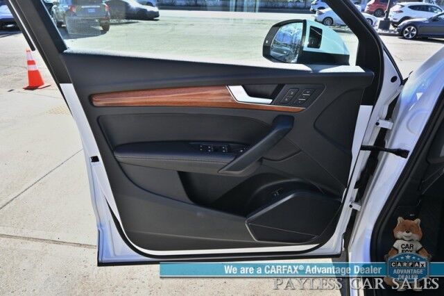 2022 Audi Q5 S line Premium Plus / AWD / Power Heated Leather Seats & Steering Wheel / Panoramic Sunroof / Adaptive Cruise / Lane Depart & Blind Spot / Apple CarPlay & Android Auto / Back Up Camera / 1-Owner Anchorage AK