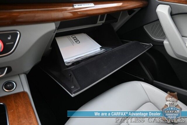 2022 Audi Q5 S line Premium Plus / AWD / Power & Heated Leather Seats / Heated Steering Wheel / Navigation / Bang & Olufsen Speakers / Panoramic Sunroof / Blind Spot Alert / Apple CarPlay & Android Auto / Back Up Camera / 1-Owner Anchorage AK