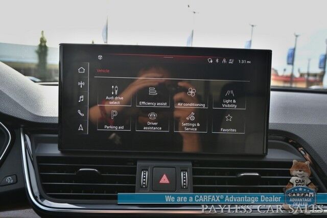 2022 Audi Q5 S line Premium Plus / AWD / Power & Heated Leather Seats / Heated Steering Wheel / Navigation / Bang & Olufsen Speakers / Panoramic Sunroof / Blind Spot Alert / Apple CarPlay & Android Auto / Back Up Camera / 1-Owner Anchorage AK