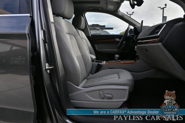 2022 Audi Q5 S line Premium Plus / AWD / Power & Heated Leather Seats / Heated Steering Wheel / Navigation / Bang & Olufsen Speakers / Panoramic Sunroof / Blind Spot Alert / Apple CarPlay & Android Auto / Back Up Camera / 1-Owner Anchorage AK