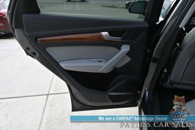 2022 Audi Q5 S line Premium Plus / AWD / Power & Heated Leather Seats / Heated Steering Wheel / Navigation / Bang & Olufsen Speakers / Panoramic Sunroof / Blind Spot Alert / Apple CarPlay & Android Auto / Back Up Camera / 1-Owner Anchorage AK