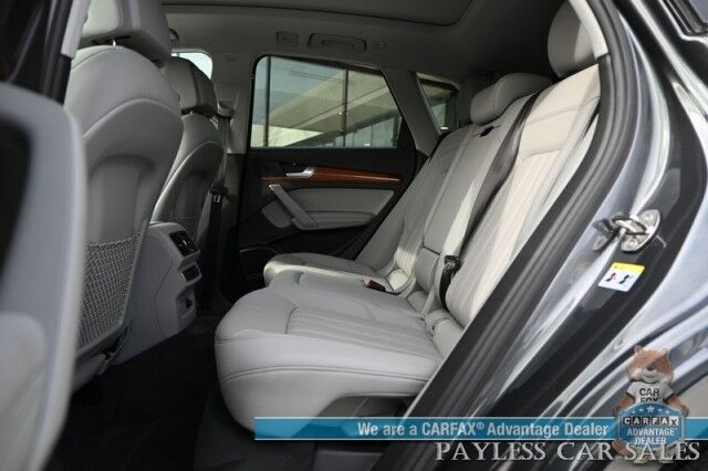 2022 Audi Q5 S line Premium Plus / AWD / Power & Heated Leather Seats / Heated Steering Wheel / Navigation / Bang & Olufsen Speakers / Panoramic Sunroof / Blind Spot Alert / Apple CarPlay & Android Auto / Back Up Camera / 1-Owner Anchorage AK