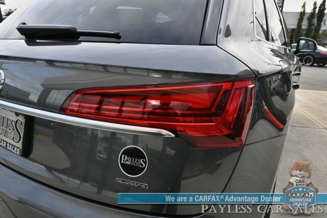 2022 Audi Q5 S line Premium Plus / AWD / Power & Heated Leather Seats / Heated Steering Wheel / Navigation / Bang & Olufsen Speakers / Panoramic Sunroof / Blind Spot Alert / Apple CarPlay & Android Auto / Back Up Camera / 1-Owner Anchorage AK
