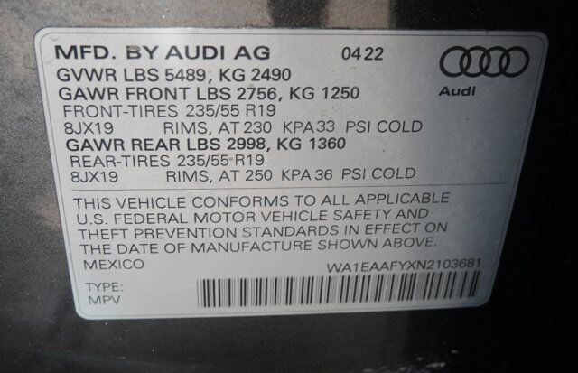 2022 Audi Q5 S line Premium Plus San Juan TX