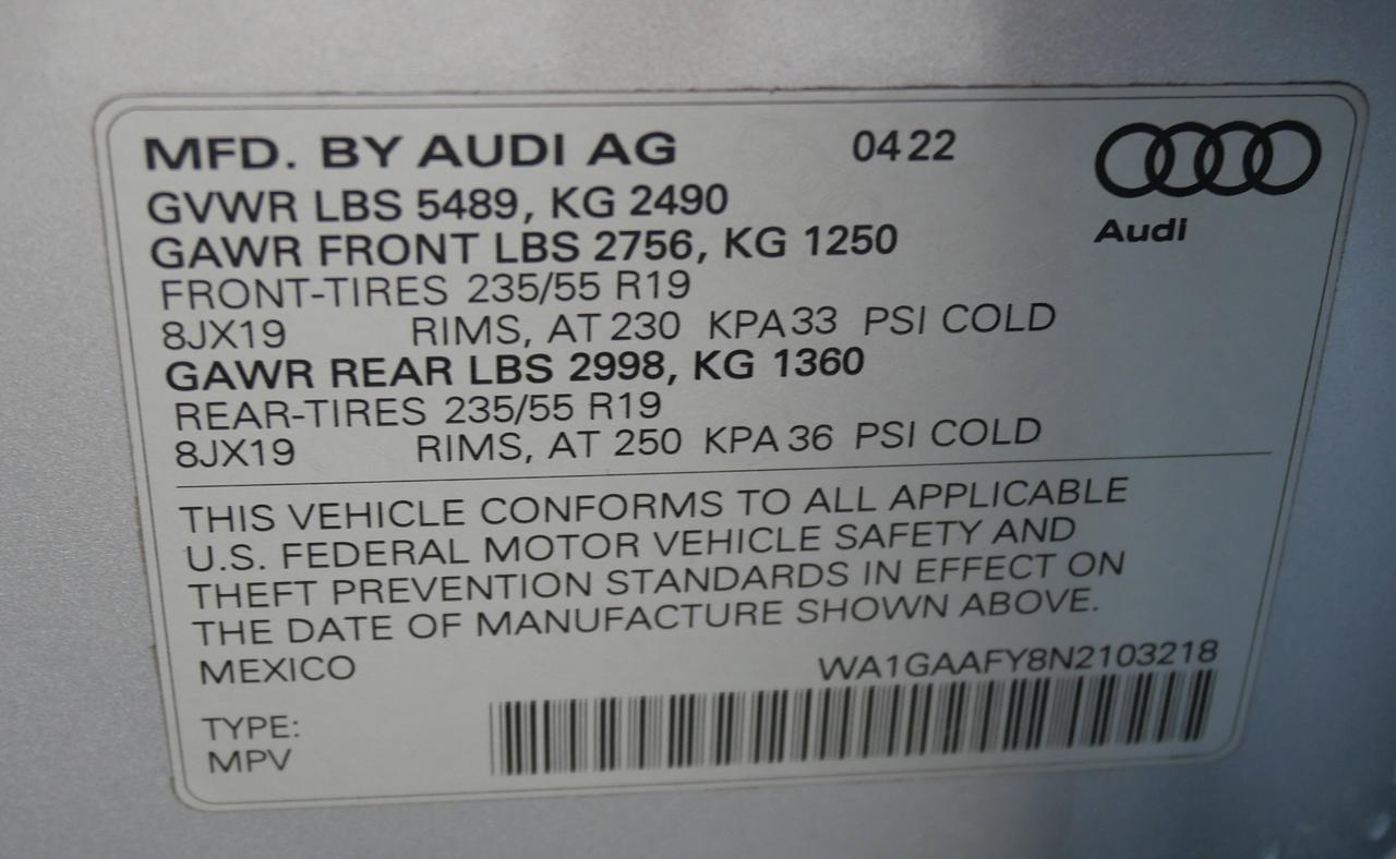 2022 Audi Q5 S line Premium San Juan TX