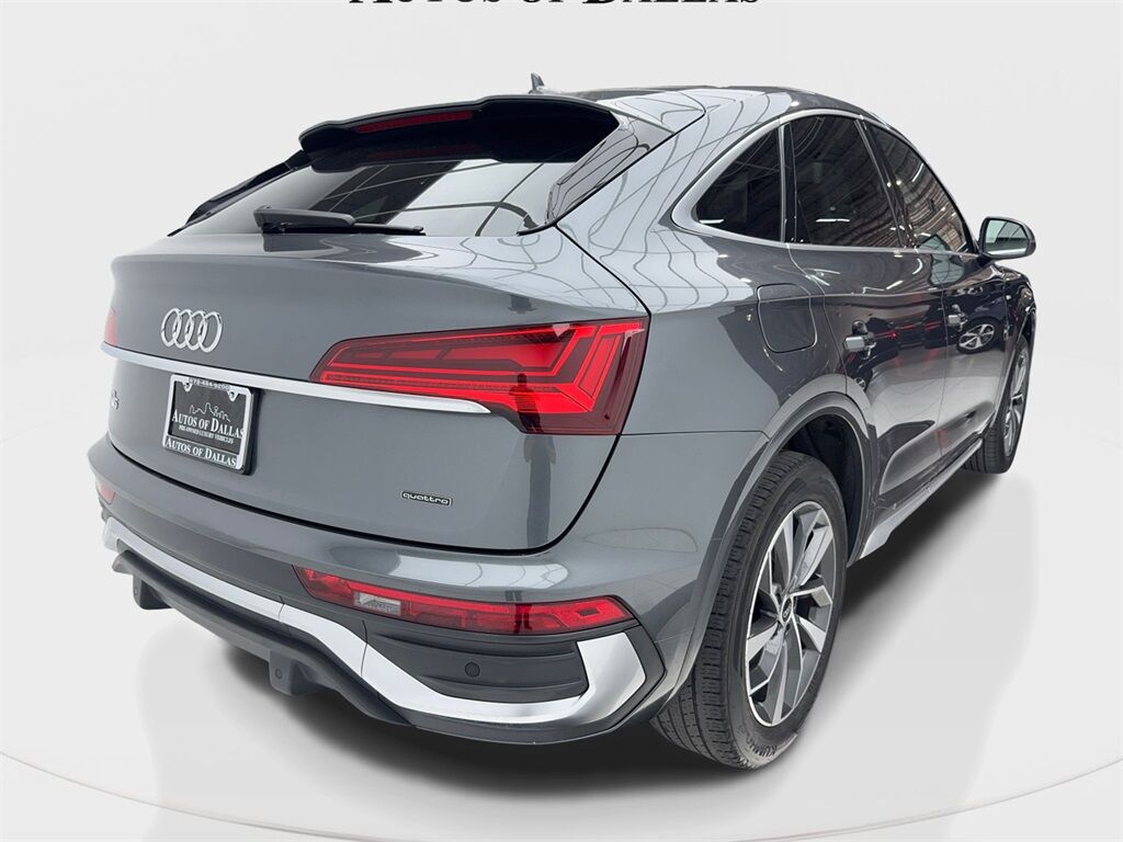 2022 Audi Q5 Sportback 45 S line Premium CAM,PANO,HTD STS,BLIND SPOT Plano TX