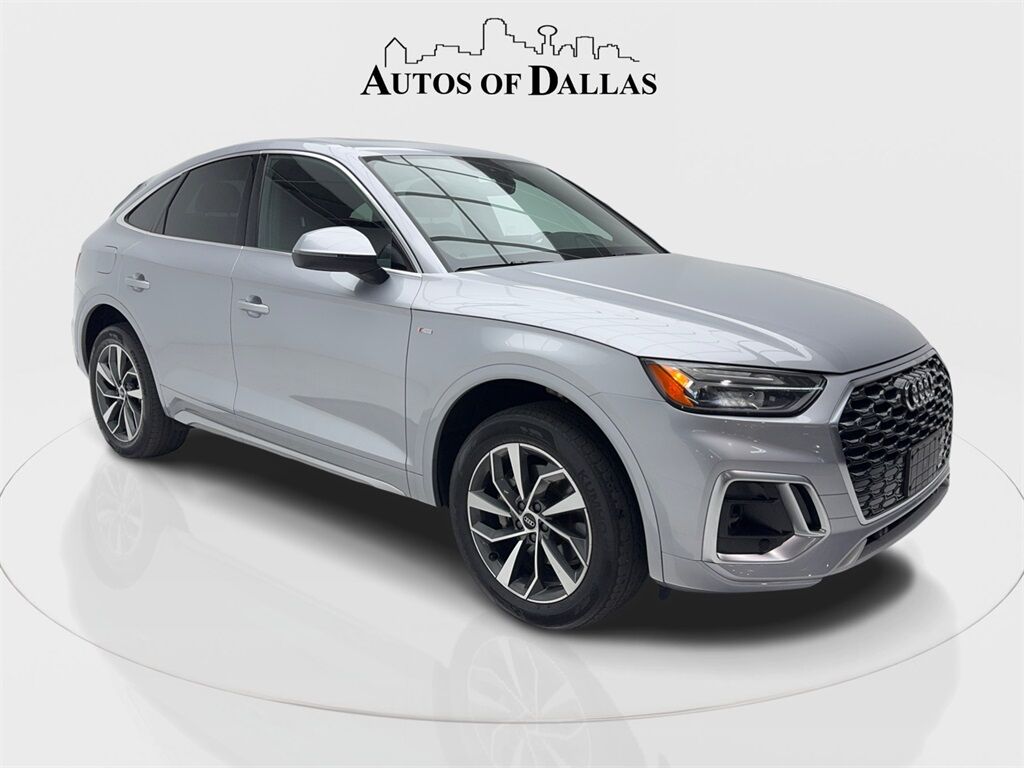 2022 Audi Q5 Sportback 45 S line Premium CAM,PANO,HTD STS,BLIND SPOT Plano TX