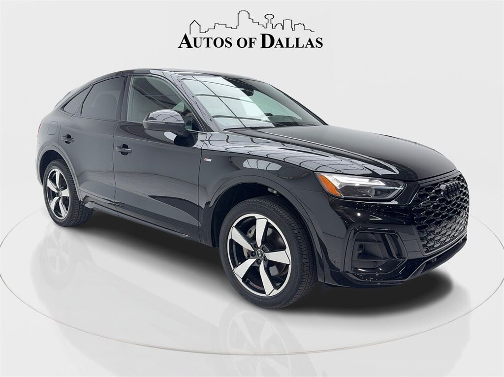 2022 Audi Q5 Sportback 45 S line Premium CAM,PANO,HTD STS,BLIND SPOT Plano TX