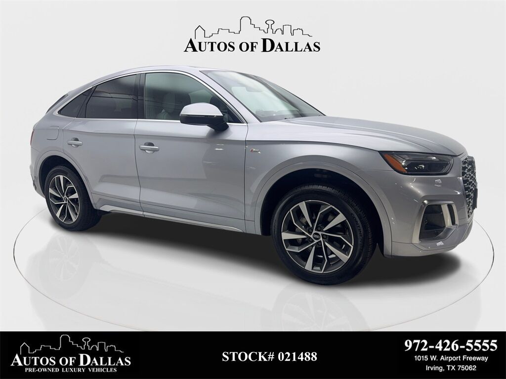 2022 Audi Q5 Sportback 45 S line Premium CAM,PANO,HTD STS,BLIND SPOT,19&quot; Irving TX