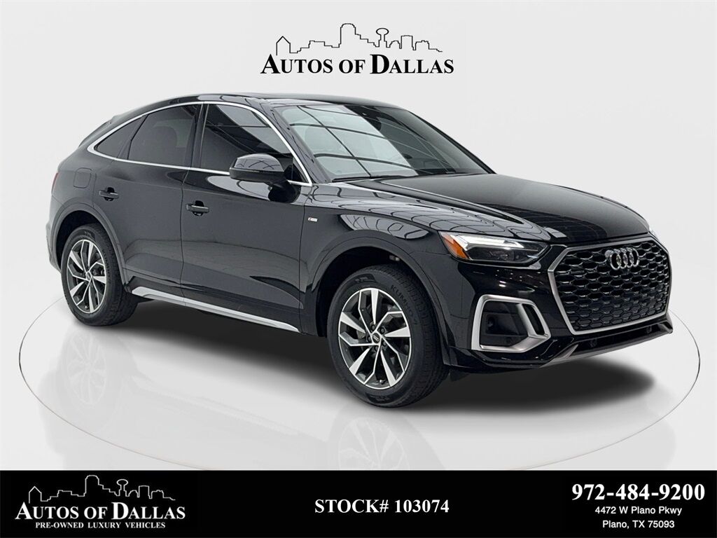 2022 Audi Q5 Sportback 45 S line Premium Plus CAM,PANO,HTD STS,BLIND SPOT Plano TX
