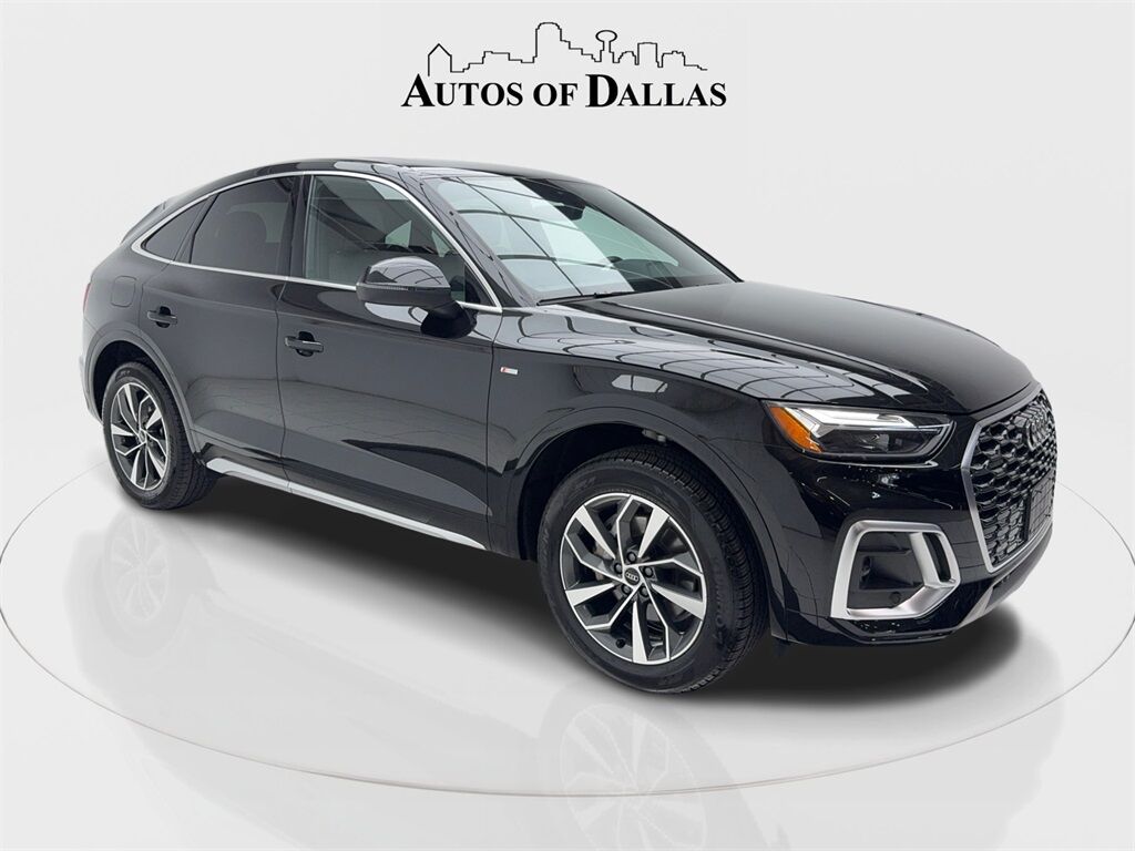 2022 Audi Q5 Sportback 45 S line Premium Plus CAM,PANO,HTD STS,BLIND SPOT Plano TX