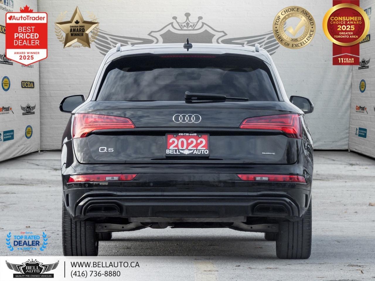 2022 Audi Q5 Technik | S-LINE | NAVI | 360CAM | PANO | B&O | BLK OPTC Toronto ON