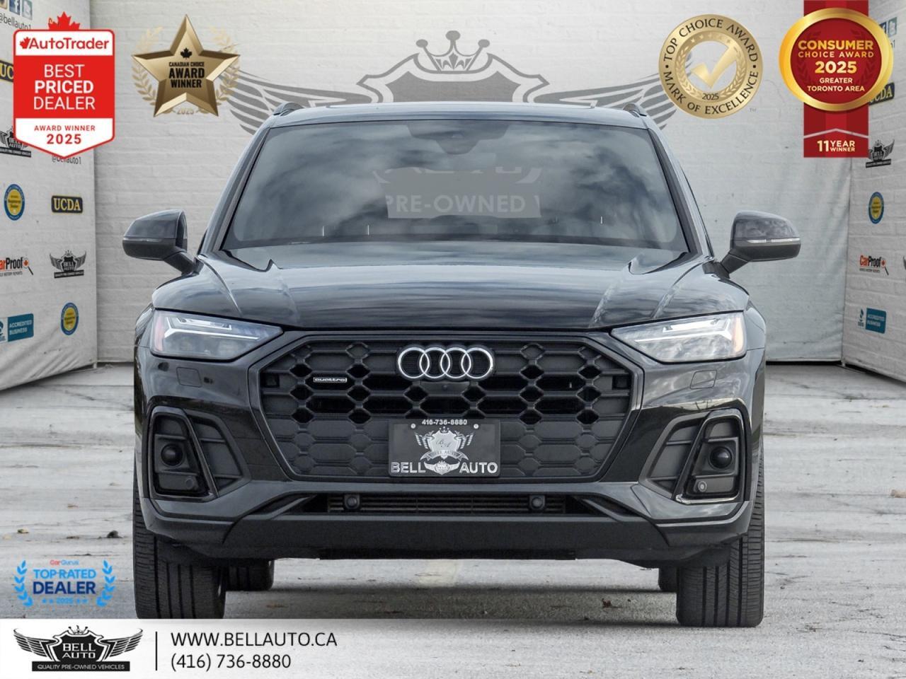 2022 Audi Q5 Technik | S-LINE | NAVI | 360CAM | PANO | B&O | BLK OPTC Toronto ON