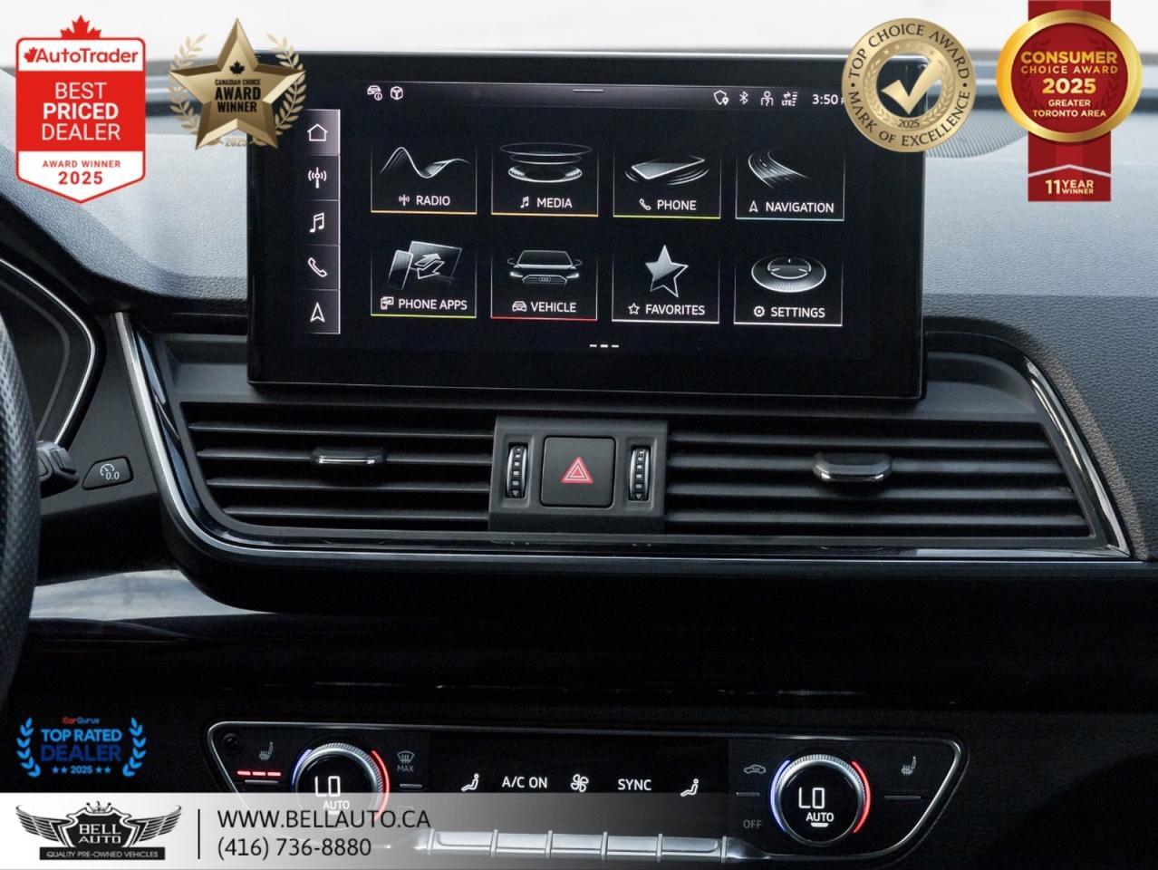 2022 Audi Q5 Technik | S-LINE | NAVI | 360CAM | PANO | B&O | BLK OPTC Toronto ON