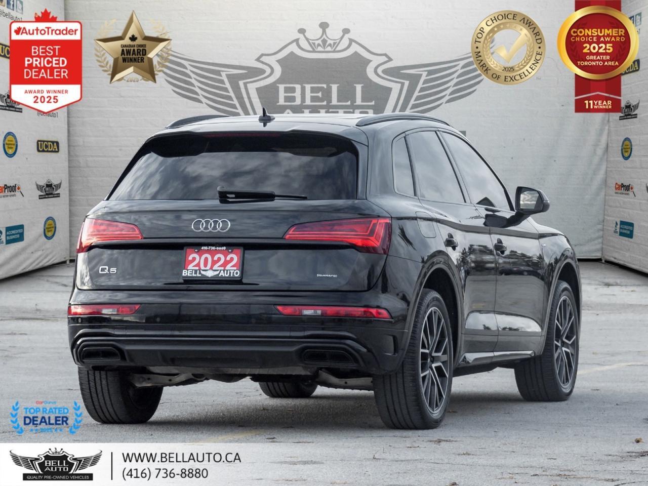 2022 Audi Q5 Technik | S-LINE | NAVI | 360CAM | PANO | B&O | BLK OPTC Toronto ON
