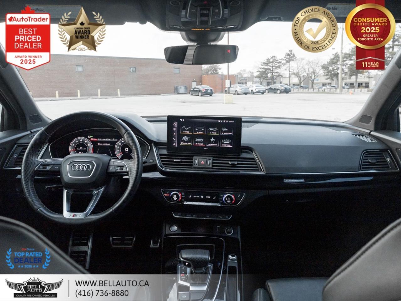 2022 Audi Q5 Technik | S-LINE | NAVI | 360CAM | PANO | B&O | BLK OPTC Toronto ON