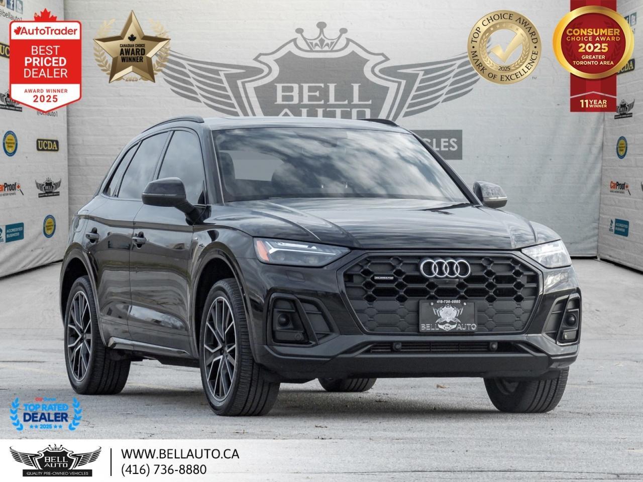 2022 Audi Q5 Technik | S-LINE | NAVI | 360CAM | PANO | B&O | BLK OPTC