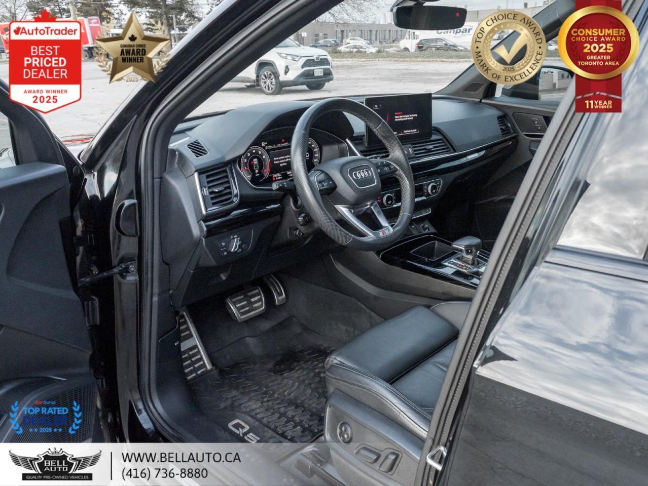 2022 Audi Q5 Technik | S-LINE | NAVI | 360CAM | PANO | B&O | BLK OPTC Toronto ON